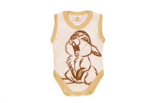 Disney Bambi - Nyuszi ujjatlan baba body fehér