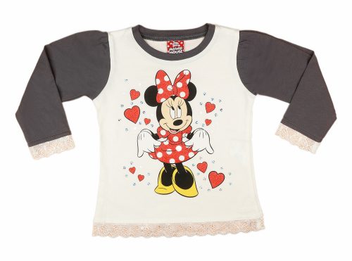 Disney Minnie hosszú ujjú póló (méret 86-122)