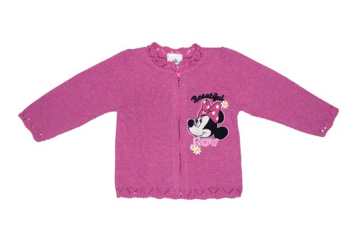 Disney Minnie kötött baba kardigán (méret:68-104)