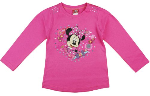 Disney Minnie hosszú ujjú lányka póló (méret: 80-122)