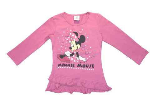 Disney Minnie fodros hosszú ujjú tunika (méret 80-116)