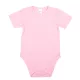 Egyszínű, rövid ujjú baba body