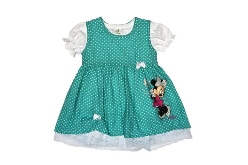 Disney Minnie pöttyös lányka ruha pólóval