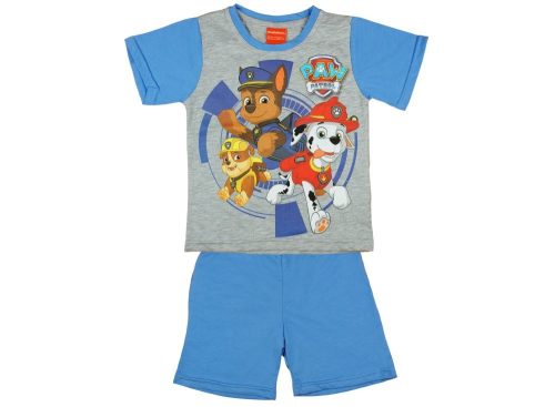 Paw Patrol/Mancs őrjárat fiú 2 részes póló/short szett