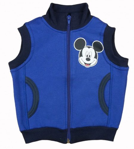 Disney Mickey baba/gyerek bolyhos mellény (méret: 74-116) *isk