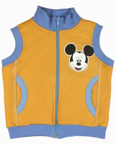 Disney Mickey baba/gyerek bolyhos mellény (méret: 74-116) *isk