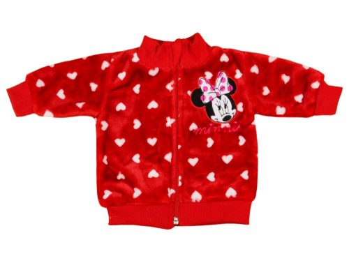 Disney Minnie lányka wellsoft szíves kocsikabát (kardigán)