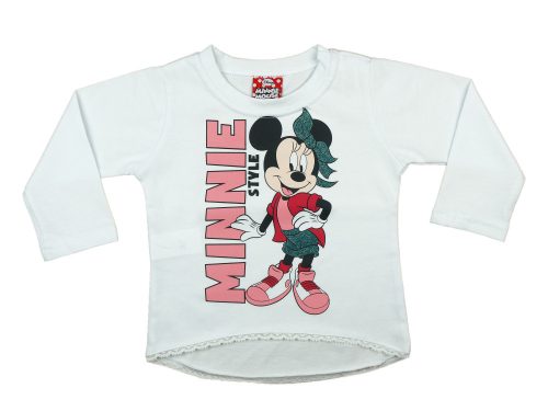 Disney Minnie baba/gyerek hosszú ujjú póló (méret: 74-116)