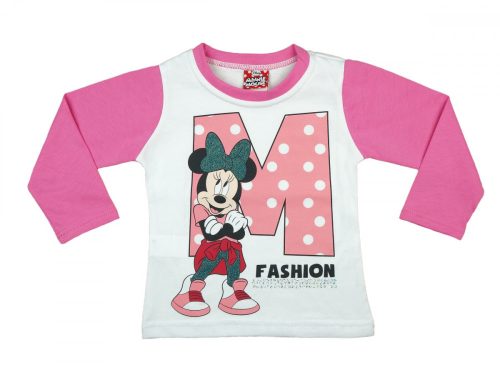 Disney Minnie hosszú ujjú póló (méret: 80-116)