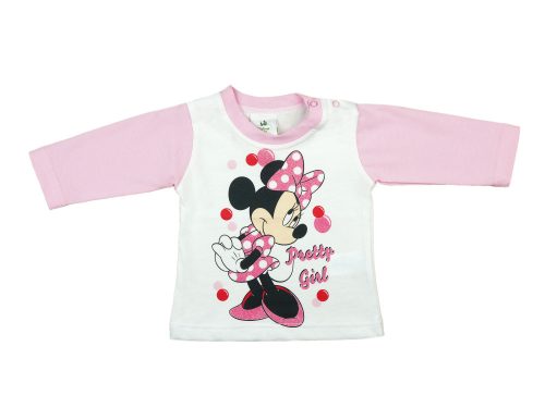 Disney Minnie baba hosszú ujjú póló (méret: 62-86)