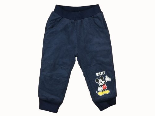 Disney Mickey baba/gyerek bélelt kord nadrág (méret: 80-116)