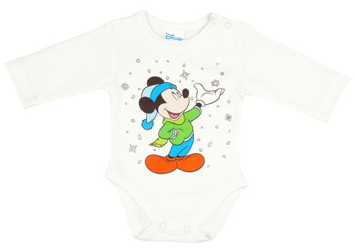 Disney Mickey hosszú ujjú kombidressz Karácsony (méret: 50-86)