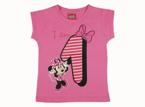 Disney Minnie szülinapos kislány póló 1 éves