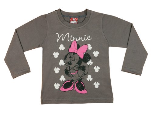 Disney Minnie hosszú ujjú lányka póló (méret: 92-122)