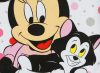 Disney Minnie belül bolyhos hosszú ujjú rugdalózó pöttyös