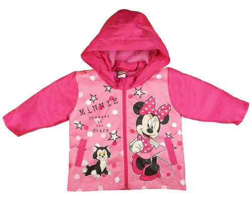 Disney Minnie vízlepergetős polár béléses átmeneti kabát (méret: 74-116) *isk