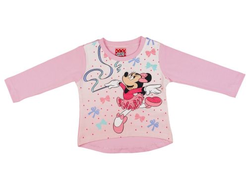 Disney Minnie| belül bolyhos| hosszú ujjú póló (méret: 74-122)