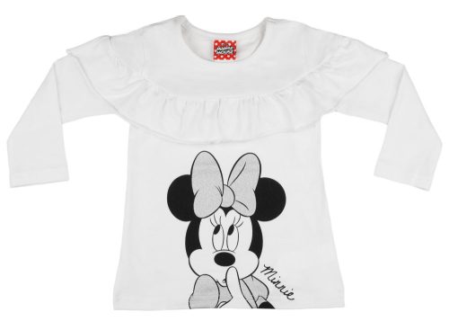 Disney Minnie hosszú ujjú lányka póló (méret: 92-140)