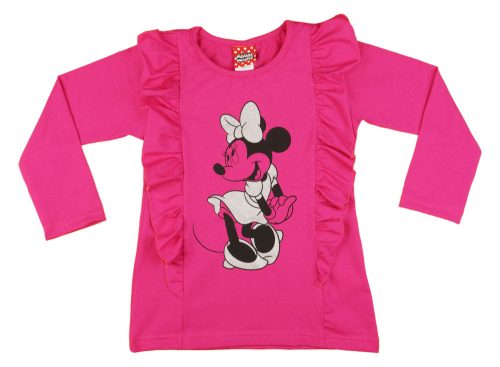 Disney Minnie hosszú ujjú lányka póló (méret: 92-134)