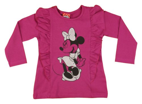 Disney Minnie hosszú ujjú lányka póló (méret: 92-134)