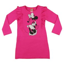 Disney Minnie hosszú ujjú lányka ruha (méret: 98-134)