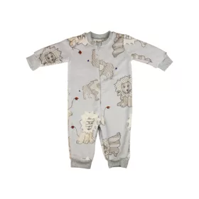 Állat mintás wellsoft overálos pizsama (méret: 80-110)