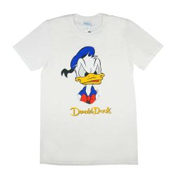 Rövid ujjú férfi póló Donald kacsa mintával