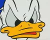 Rövid ujjú férfi póló Donald kacsa mintával