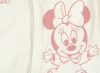 Biopamut Disney Minnie elöl cipzáras hosszú ujjú rugdalózó