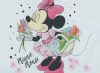 Disney Minnie hosszú ujjú rugdalózó fodros pasztell