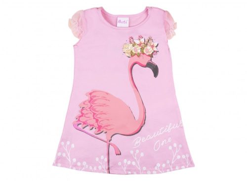 Lányka ruha Flamingós