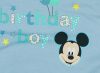 Disney Mickey szülinapos rövid ujjú pólós kombidressz kék