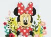 Disney Minnie virágos muszlin aljú| nyitott vállú ruha