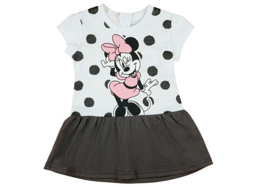 Disney Minnie glitteres| pöttyös rövid ujjú lányka ruha