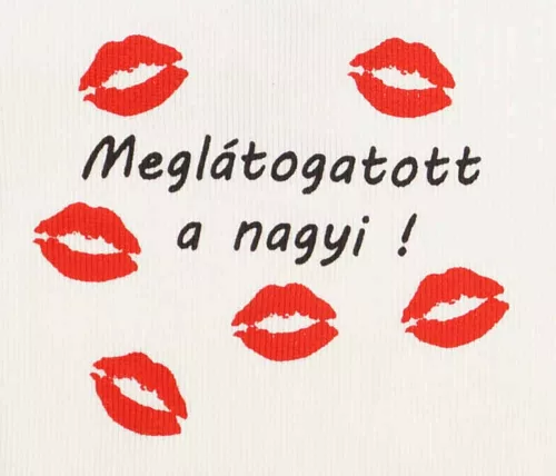 Rövid ujjú bébi kombidressz