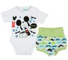 Disney Mickey fiú nyári 2 részes body/short szett Bajusz