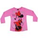 Disney Minnie lányka hosszú ujjú póló piros glitter