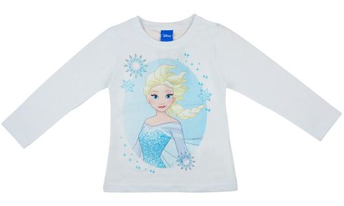 Disney Jégvarázs-Frozen mintás lányka hosszú ujjú póló