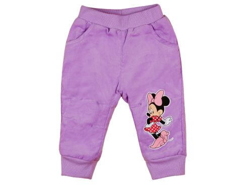 Disney Minnie lányka bélelt kordnadrág