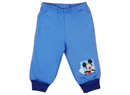 Disney Mickey fiú belül bolyhos szabadidő nadrág zsebbel