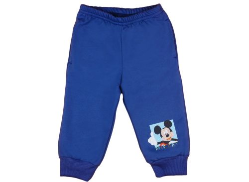 Disney Mickey fiú belül bolyhos szabadidő nadrág zsebbel