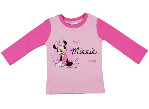 Disney Minnie lányka hosszú ujjú póló