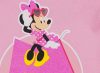 Disney Minnie belül bolyhos hosszú ujjú rugdalózó glitteres