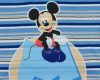 Disney Mickey hosszú ujjú baba body kék