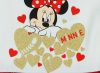 Disney Minnie hosszú ujjú lányka ruha| alul fekete masnis