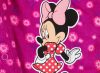 Disney Minnie lányka bélelt virágos kord kertésznadrág