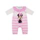 Disney Minnie szíves| csíkos| 2 részes rugdalózó/body szett