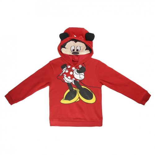 Disney Minnie kapucnis lányka pulóver fülekkel