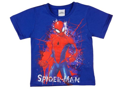 Pókember/Spider-Man mintás fiú rövid ujjú póló