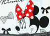 Disney Minnie hosszú ujjú lányka ruha csillogós muszlinnal